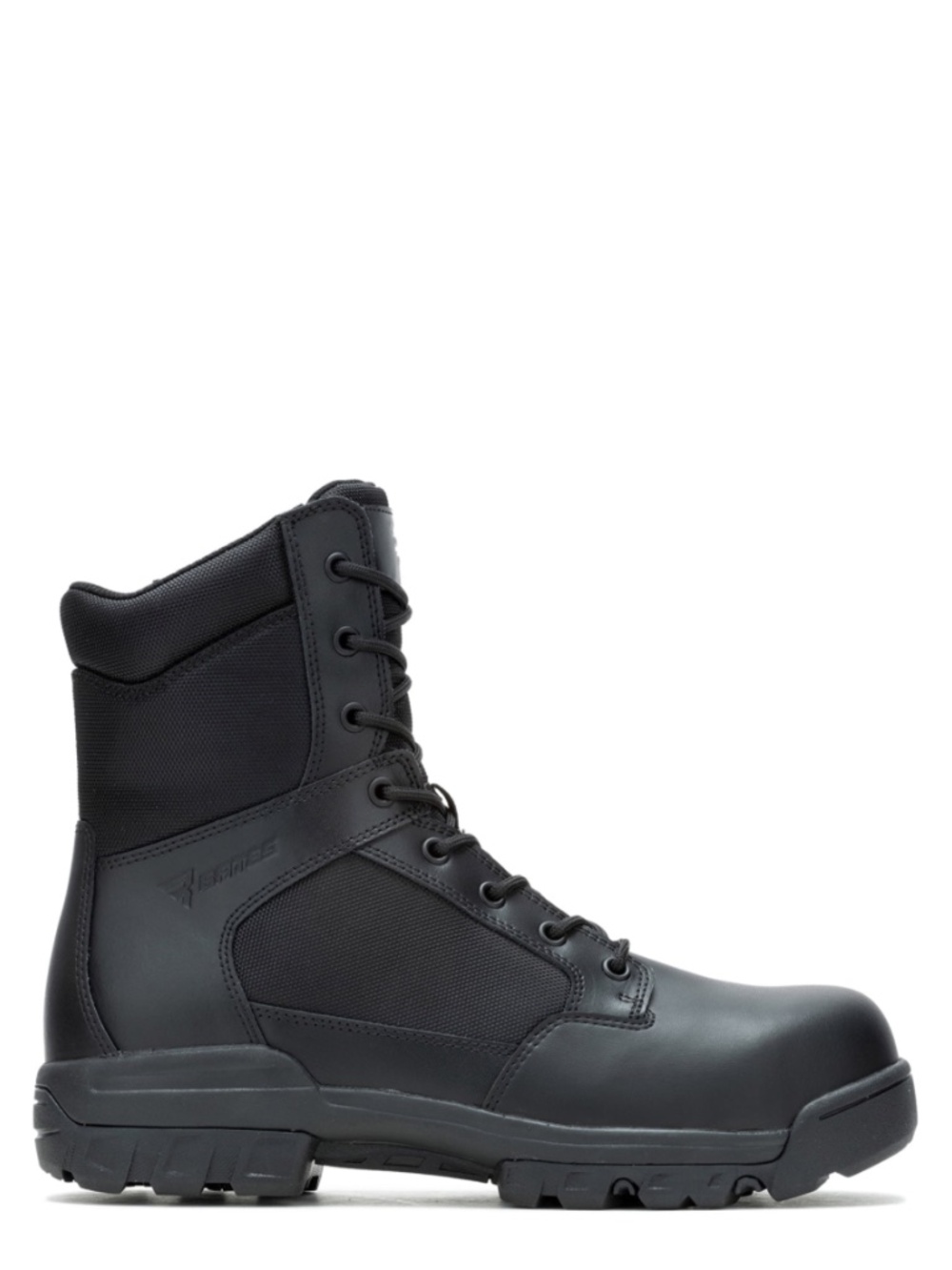 Bates TAC Sport Black 8" Zip Soft Toe High Top Tactical Work Boots Mens 12 or 13